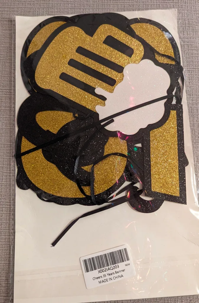 Brand New Cheers 35 Years Banner photo 1