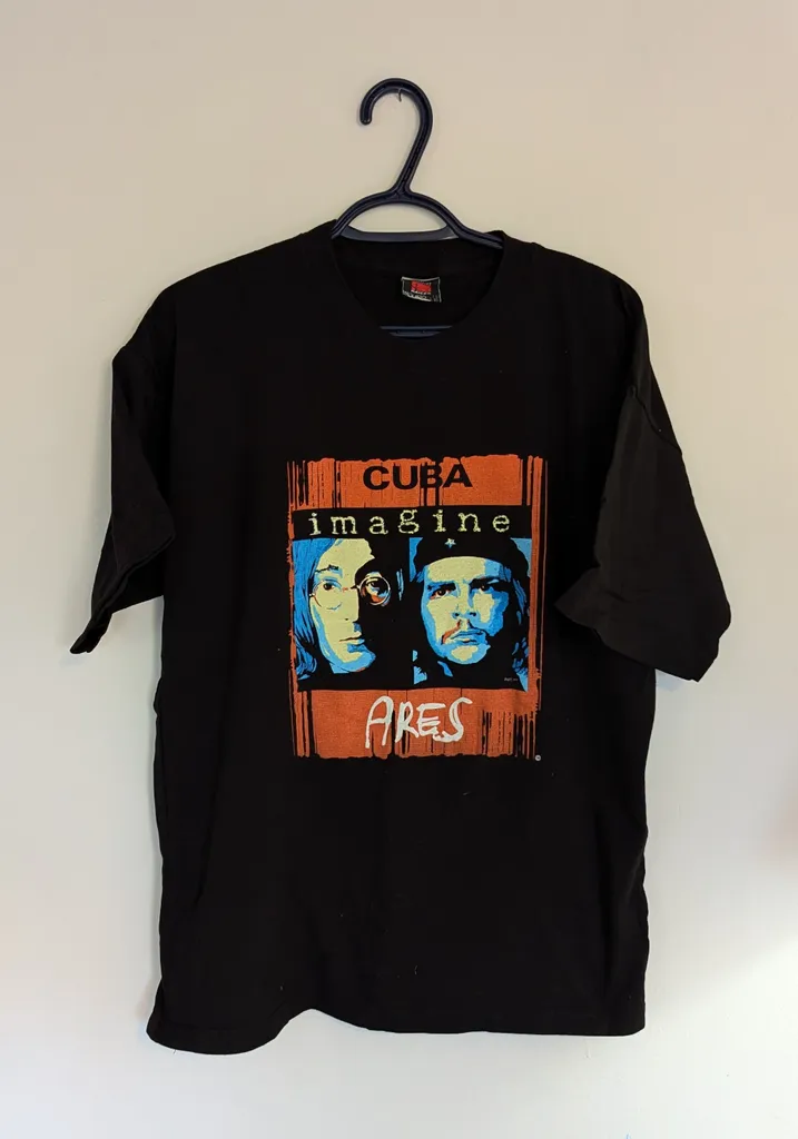 Cuba Imagine John Lennon Che Guevara Shirt - Men's Medium photo 1