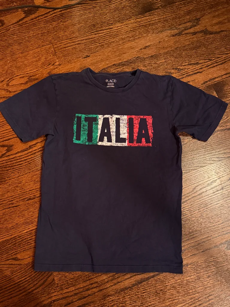 Italia Children's pLace t-shirt size 10/12 photo 1