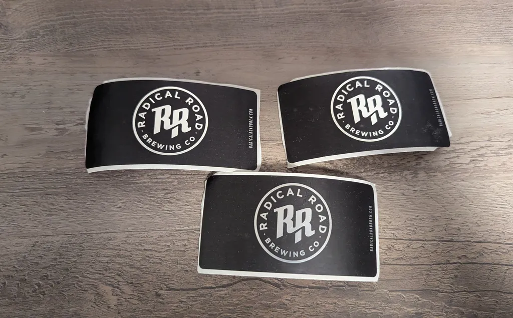 Brand New Radical Road Brewing Co. Stickers photo 1