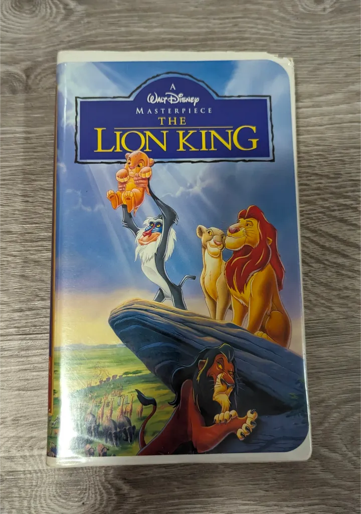 Walt Disney's The Lion King VHS Tape photo 1