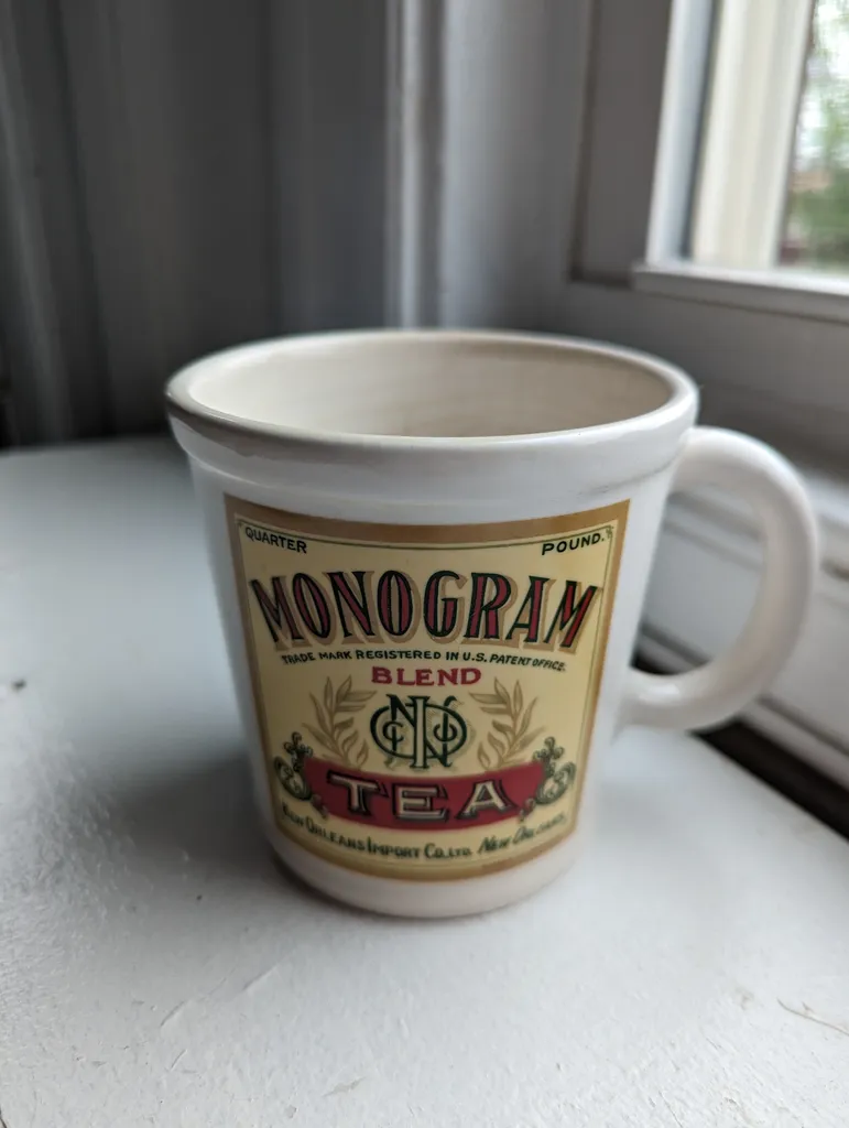 Large Mug - Monogram Tea photo 1