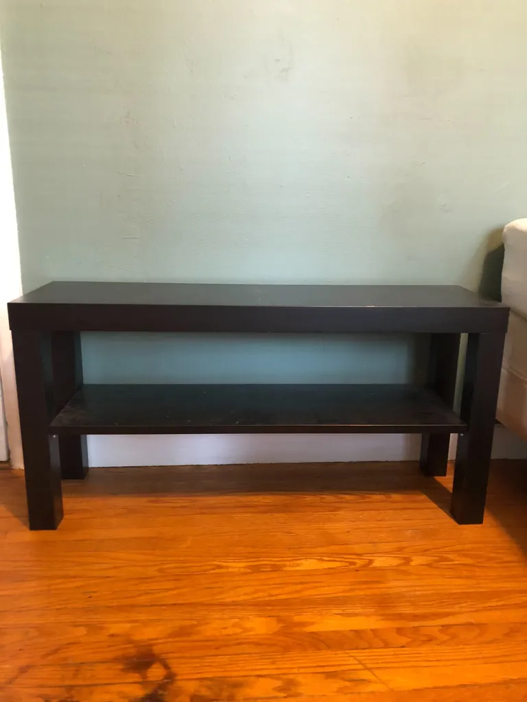 Ikea Lack Black Tv Stand  photo 1