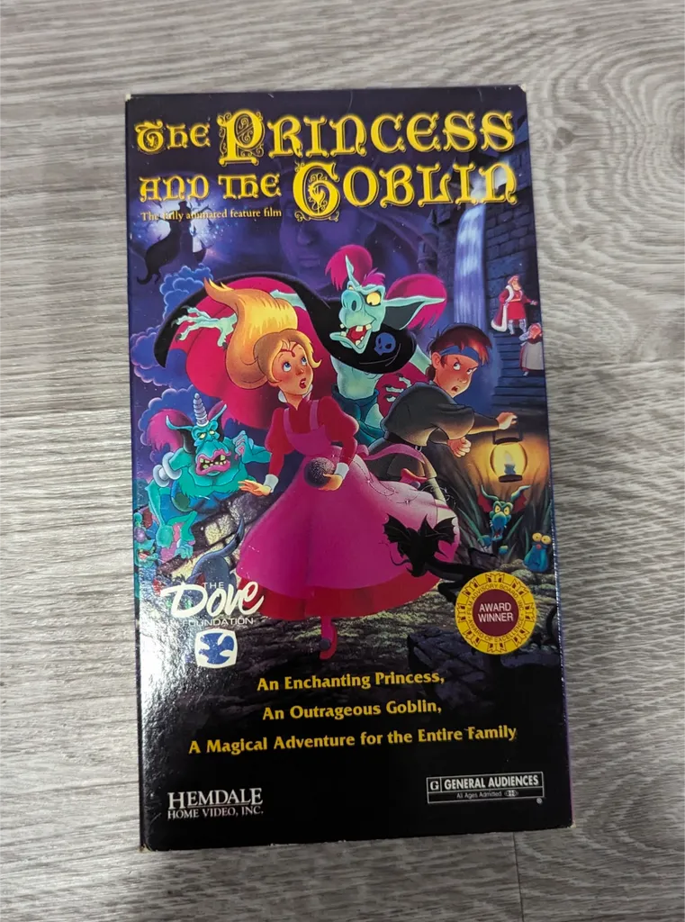 The Princess and the Goblin VHS Tape Movie photo 1