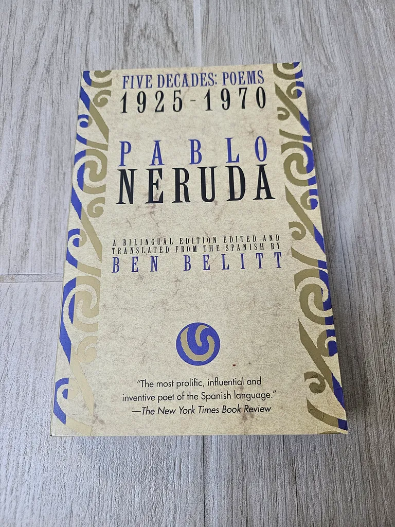 Pablo Neruda poetry books photo 1