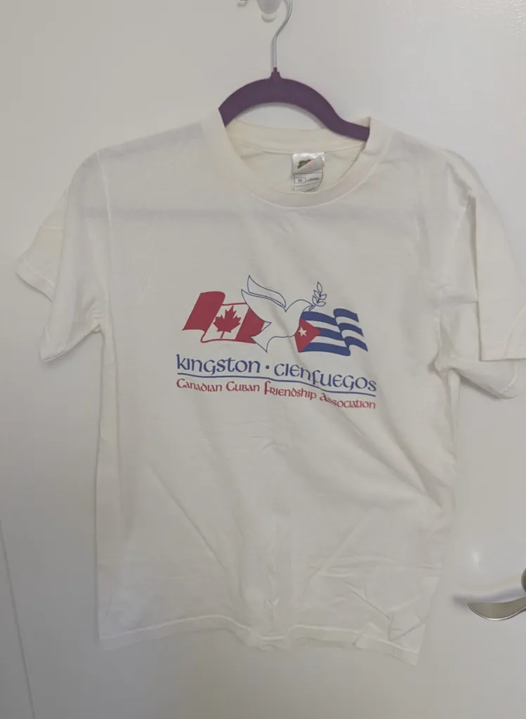 Canadian Cuban Friendship Association Shirt - Men's Small photo 1