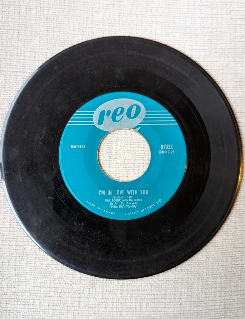 Vintage Record: I'm in Love With You - Pat Boone photo 1
