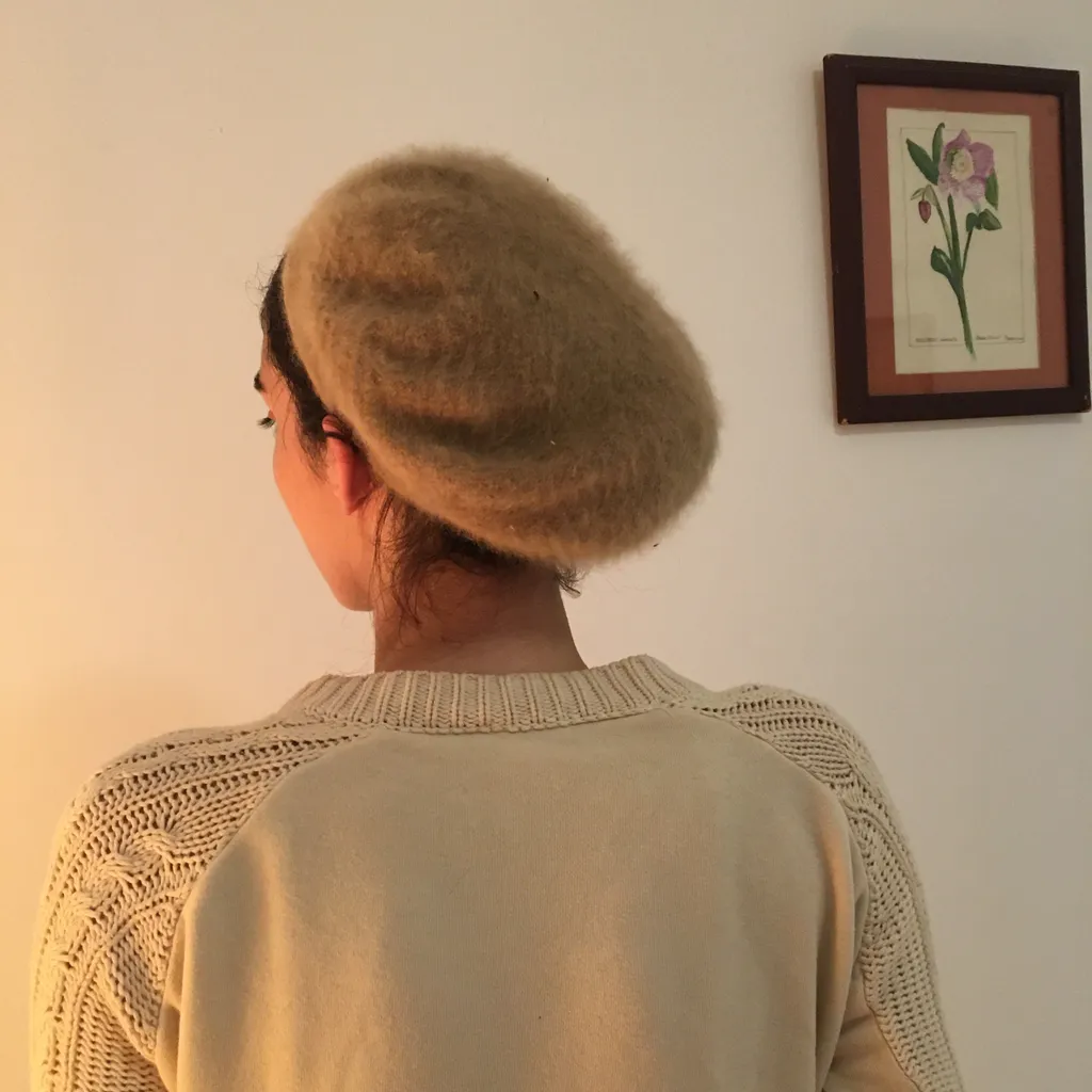 Parkhurst hat made with angora wool or blend photo 1