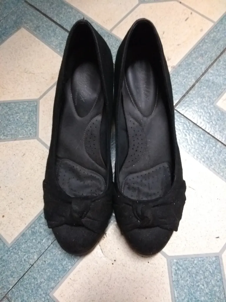 Black wedges 6.5 photo 1
