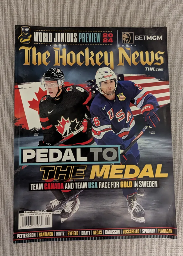 Brand New The Hockey News World Juniors Preview 2024 photo 1