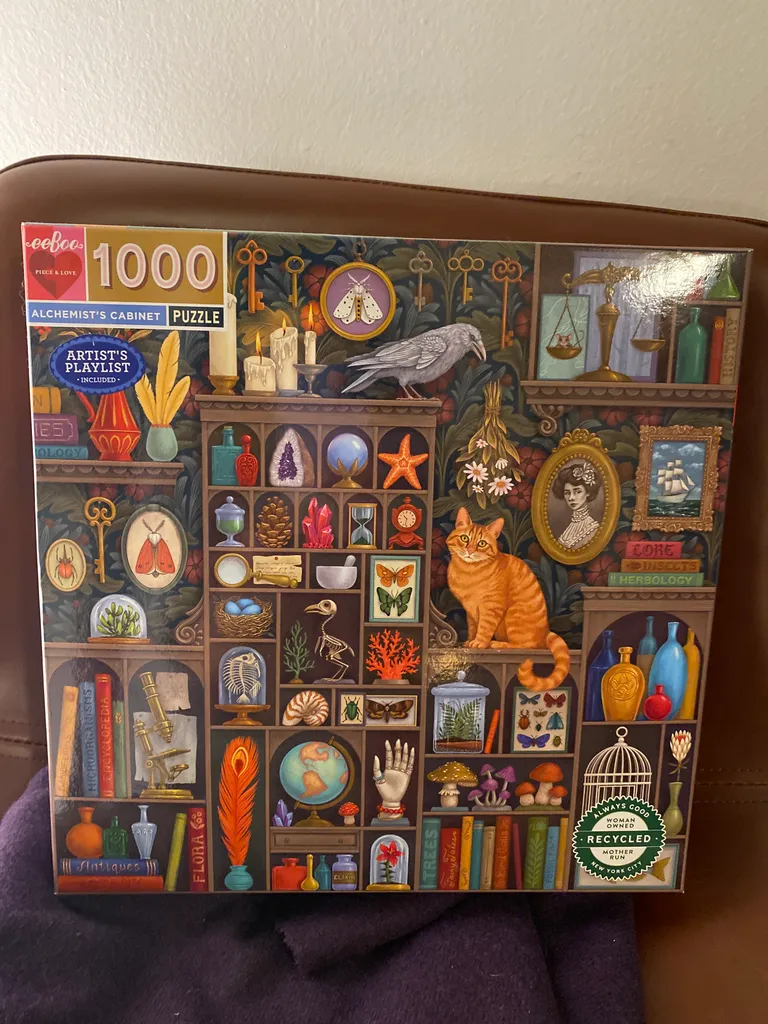 1000 piece puzzle Alchemist’s Cabinet 🔮 photo 1