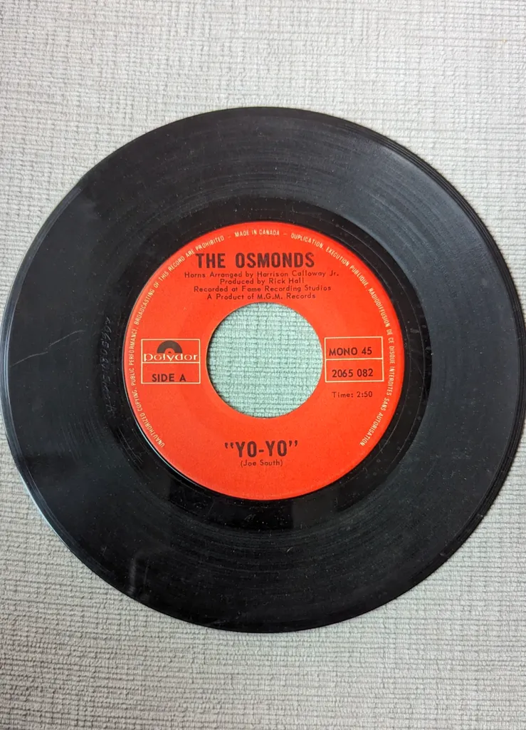 The Osmonds - Yo-Yo Vinyl Record photo 1