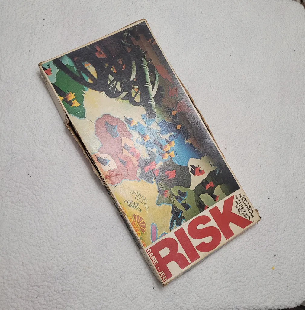 Vintage Risk board game  photo 1