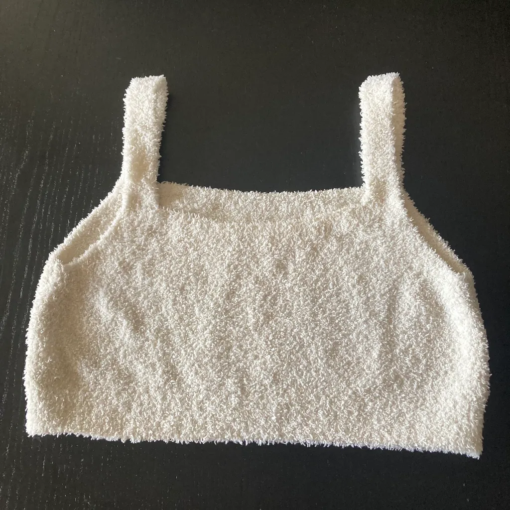 Large Furry Bralette photo 1