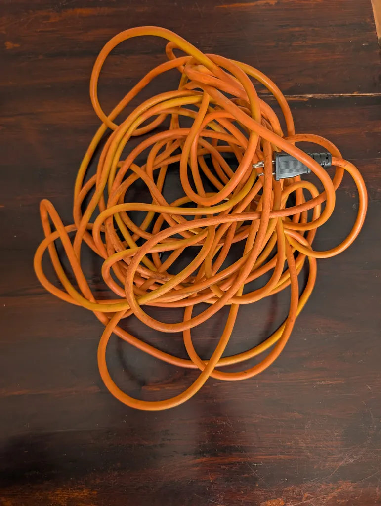 Outdoor extension cord photo 1