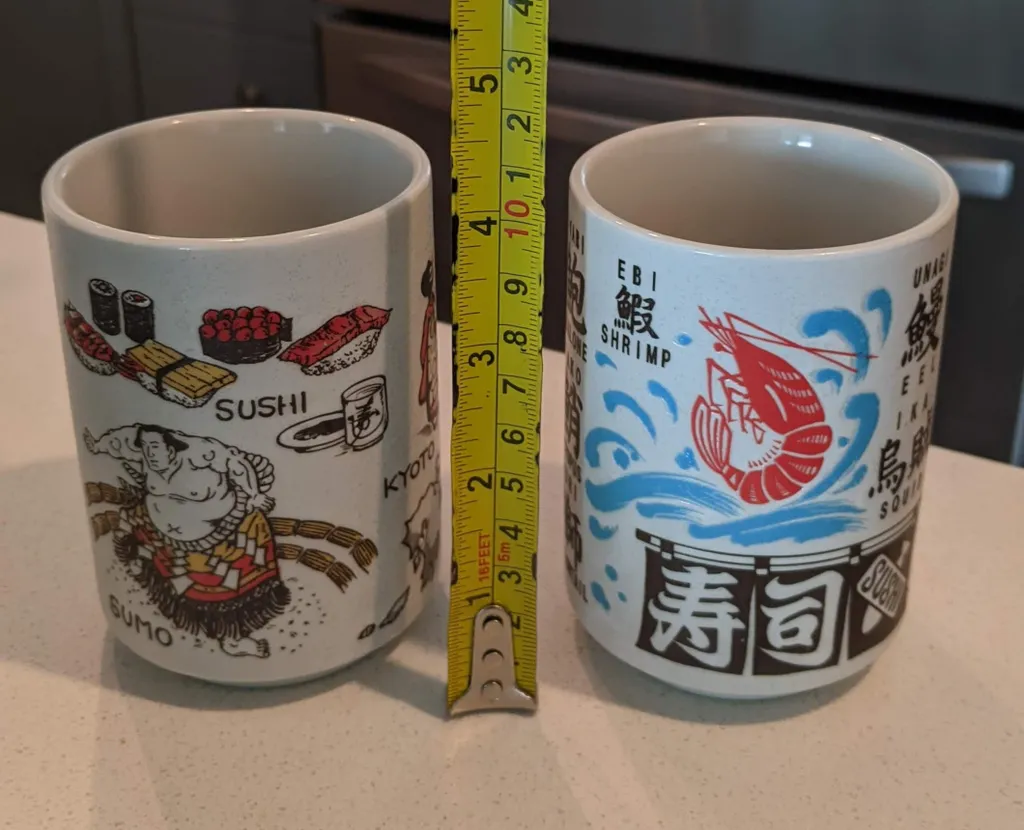 Two Japanese Tea Mugs photo 1