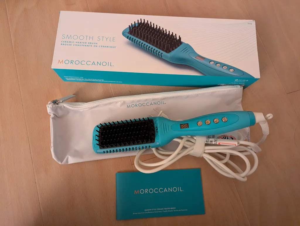 Moroccan Oil Smooth Style Ceramic Heated Brush photo 1