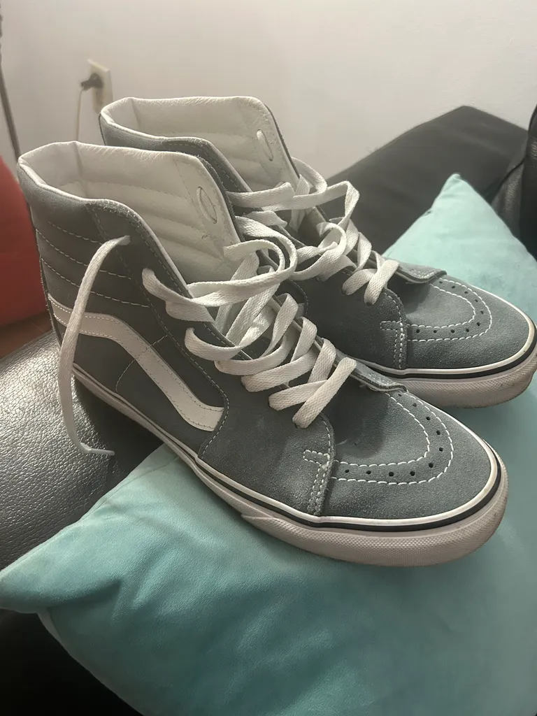 Womens Suede Vans size 10 photo 1