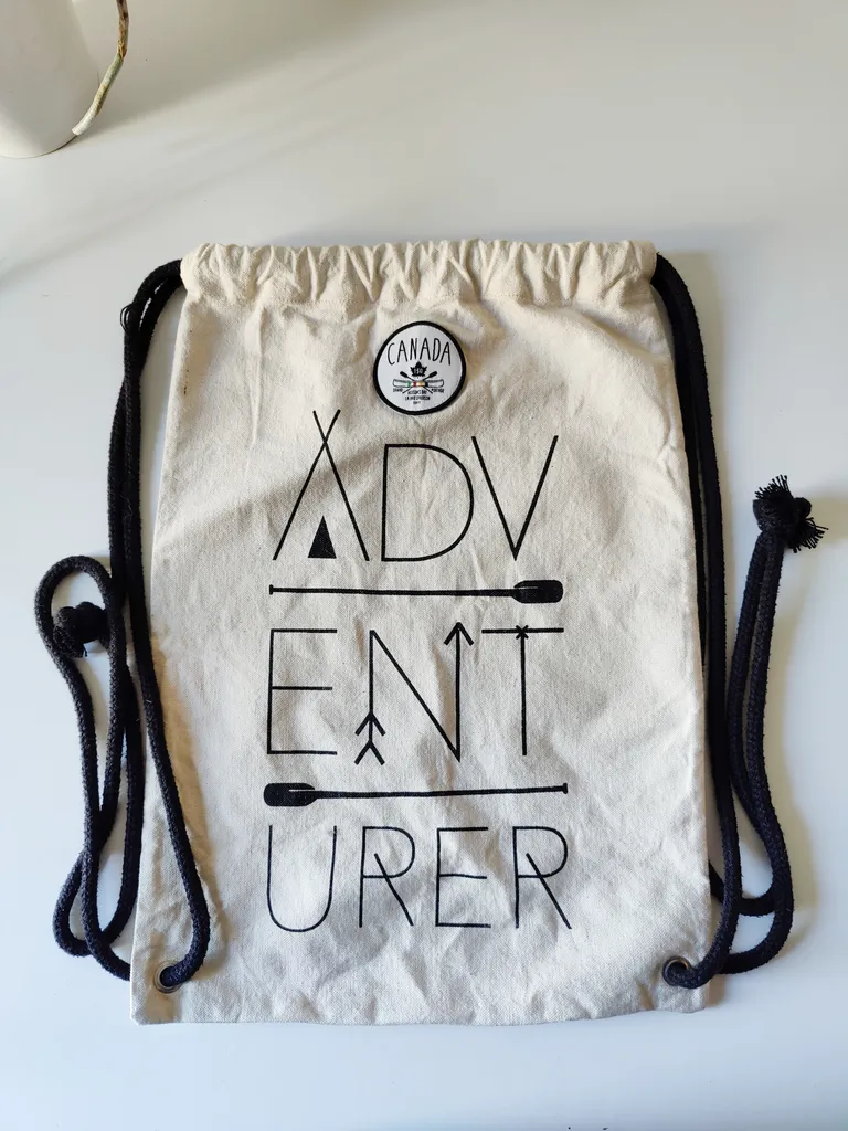 EUC The Bay "Adventure" Drawstring Bag photo 1