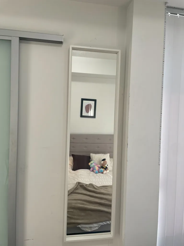 MIRROR WHITE FROM IKEA photo 1
