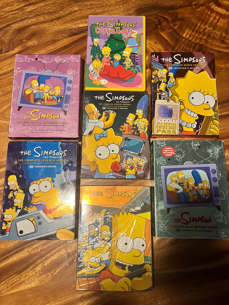 Simpsons DVDs photo 1