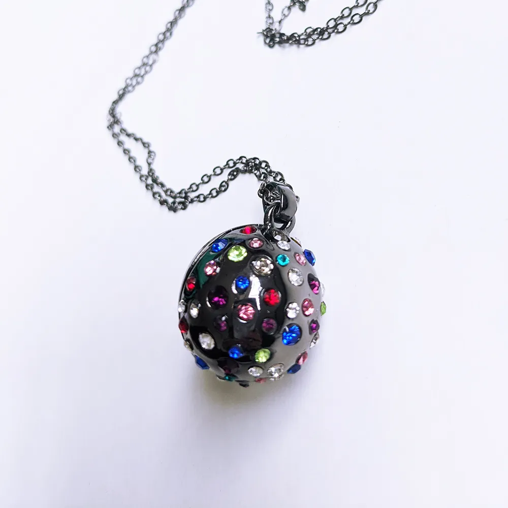 American Eagle Disco Ball Rainbow Necklace photo 1