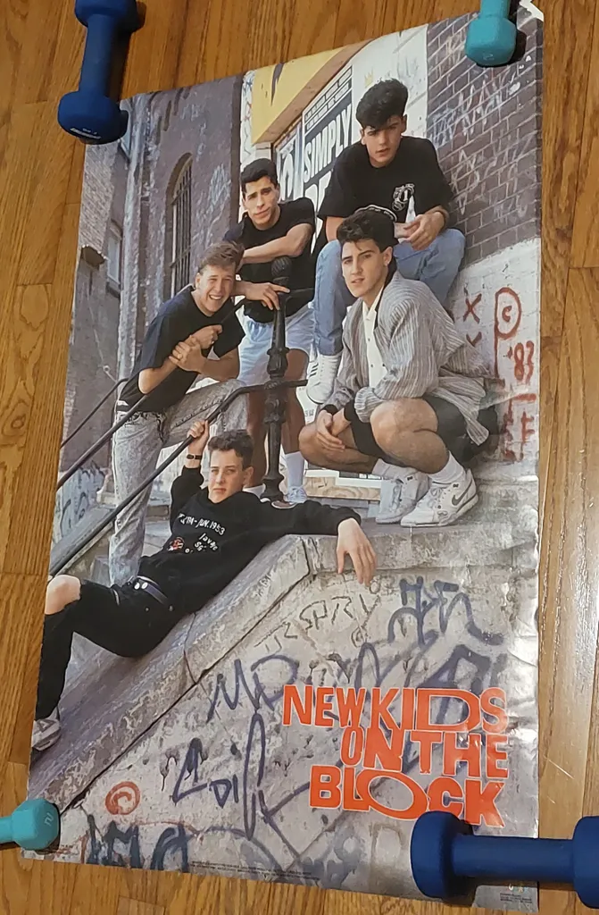 Vintahe New Kids on the Block (NKOTB) band posters photo 1