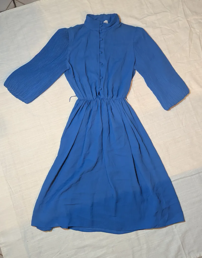 Vintage blue dress  photo 1