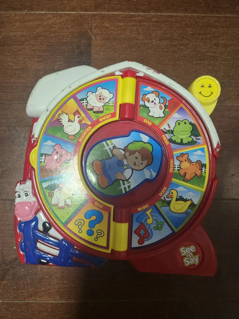 Fisher-Price See 'n Say The Farmer Says Baby Toddler Toy photo 1