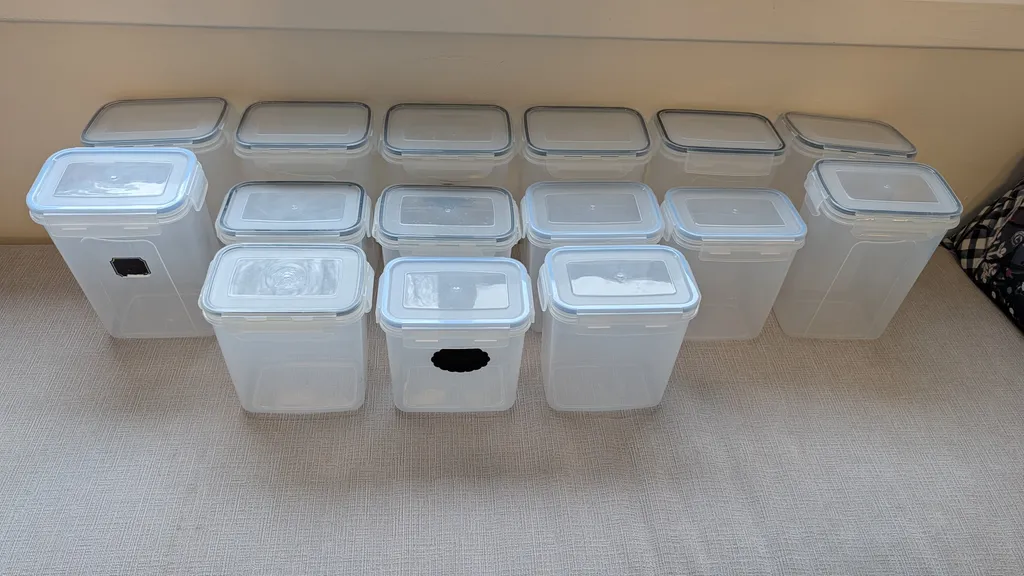 Food Storage Containers (Set of 15 with Lock Seal Lids) photo 1