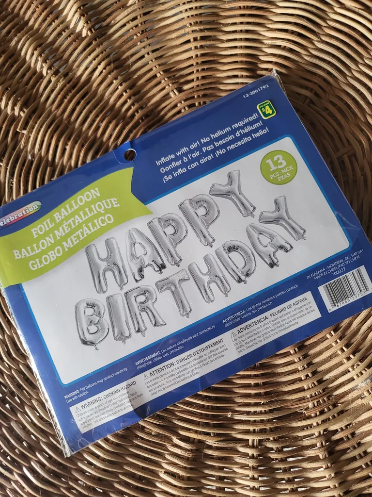 Happy Birthday foil balloons  photo 1