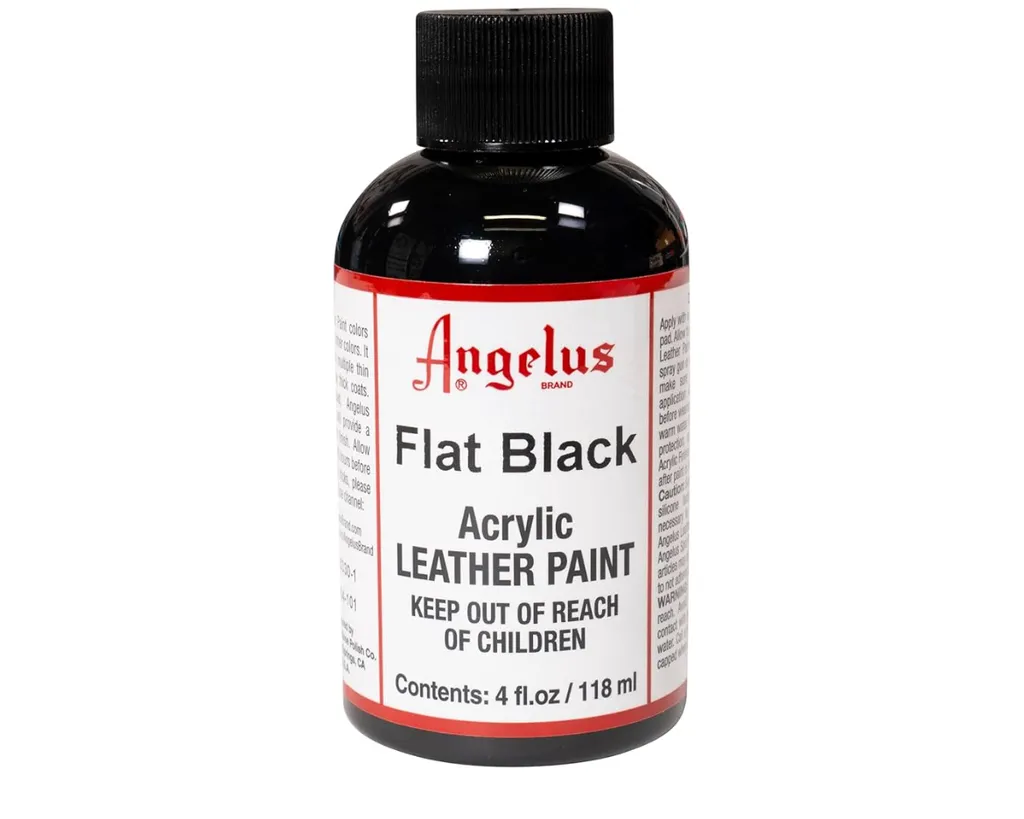 Black leather paint  photo 1