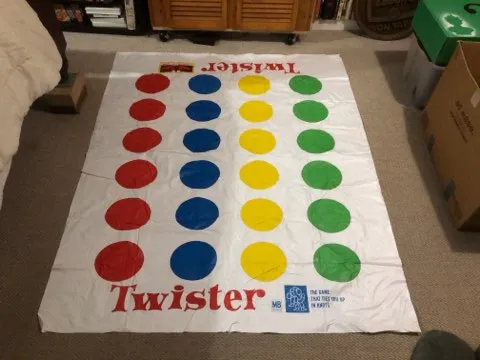 Vintage twister game photo 1