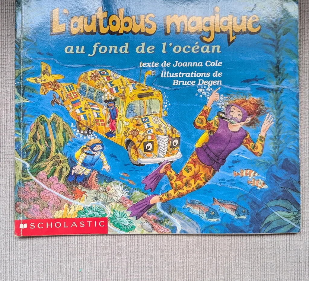 L'autobus magique au fond de l'océan by Joanna Cole photo 1