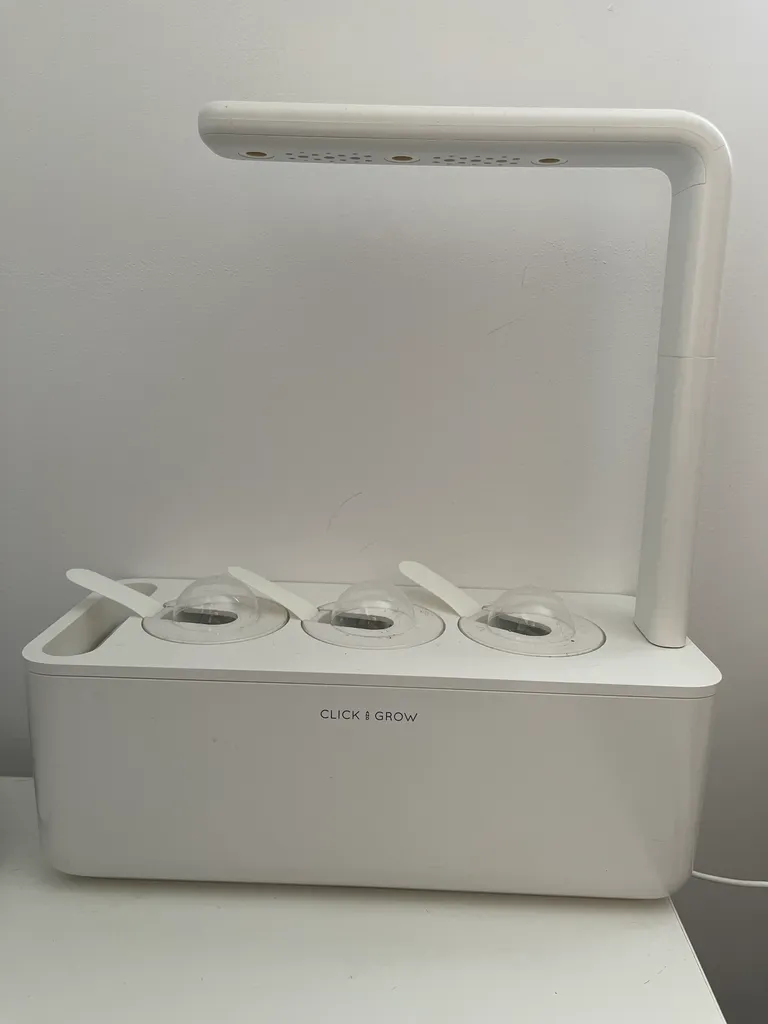 Click and Grow indoor garden photo 1