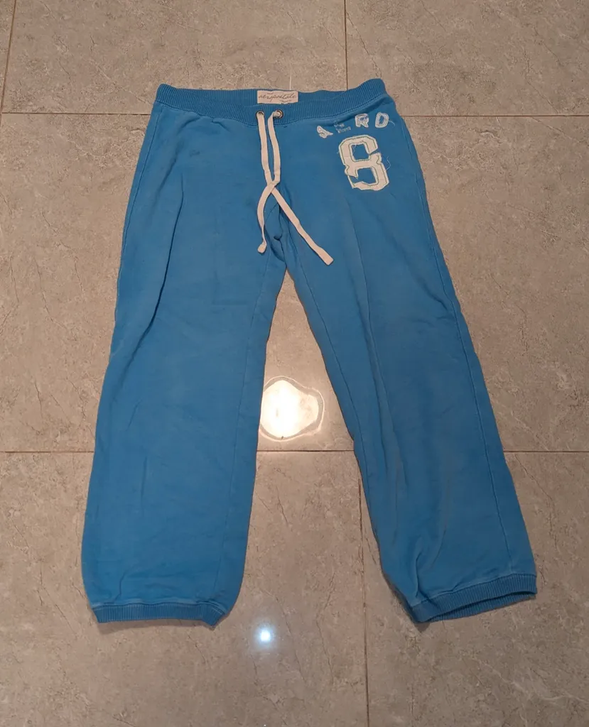 Aeropostale Blue Sweatpants - Women's Size Medium photo 1