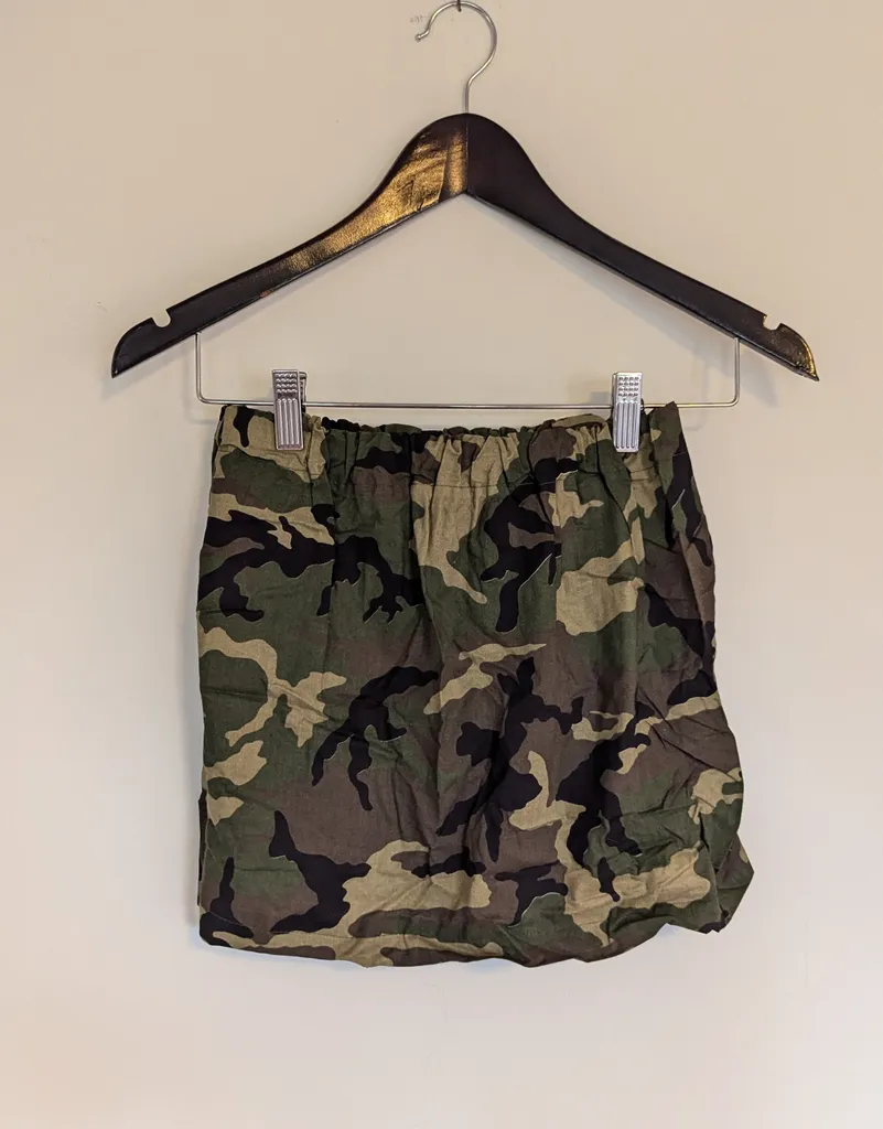 Camouflage Print Skirt  photo 1