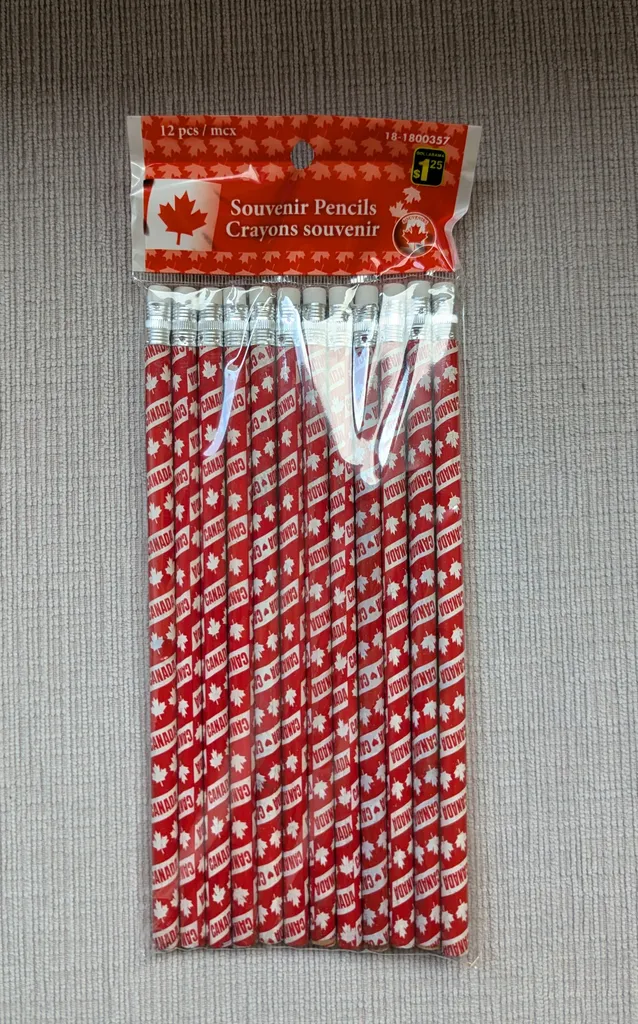 Brand New Canada Pencils - 12 pack photo 1