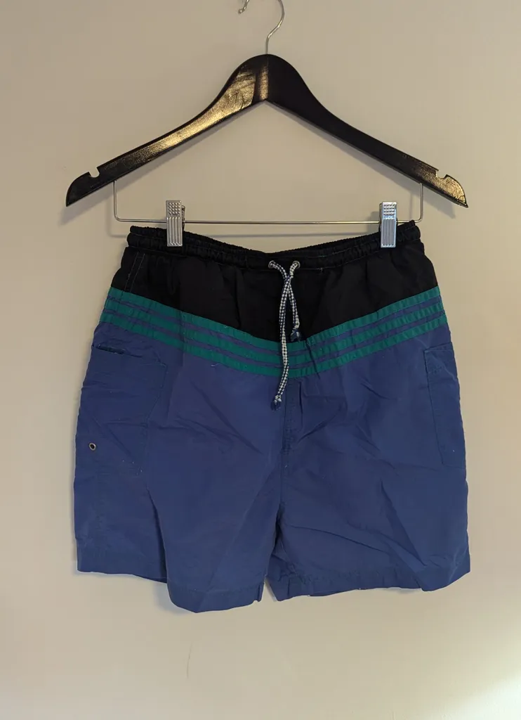 Vintage LA Gear Boys' Swim Trunks - Youth Boys  Size 18 photo 1