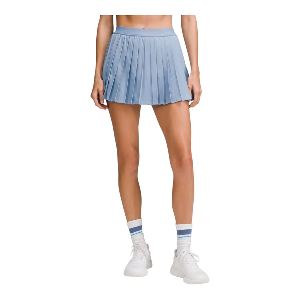 Lululemon High-Rise Pleated Tennis Skirt Size 8 in Blue Willow photo 1