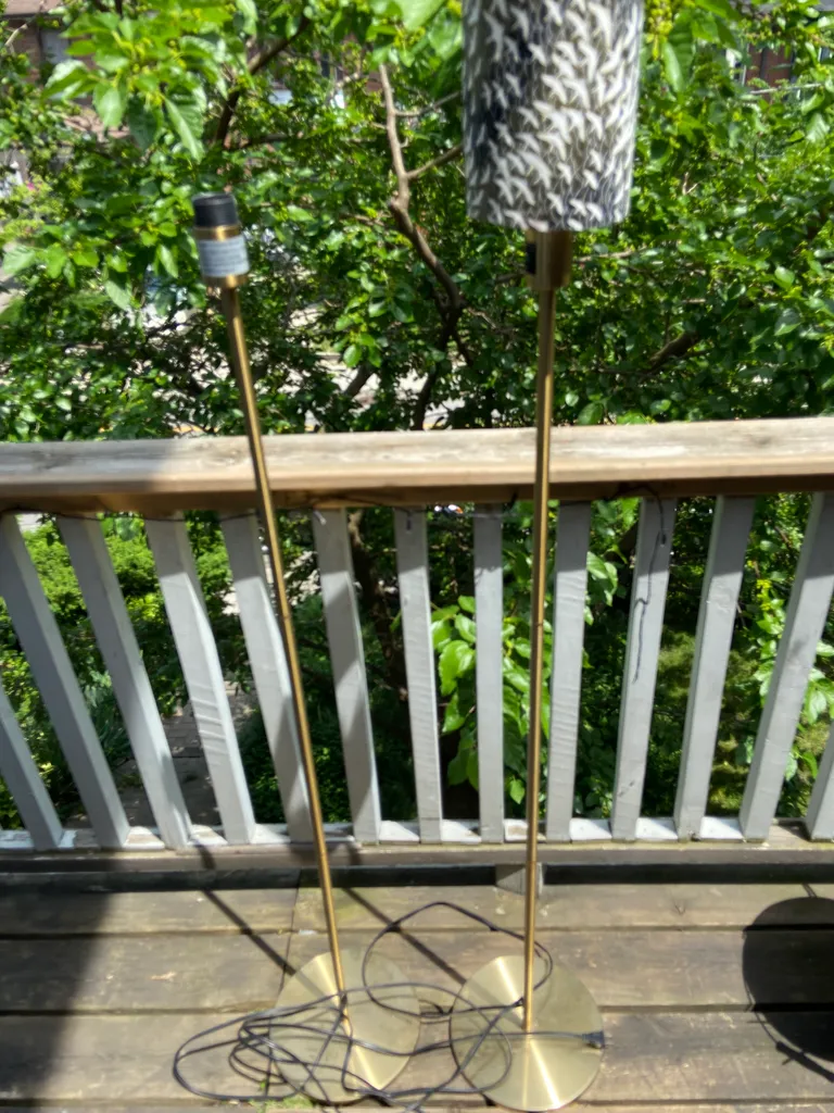 Brass floor Lamps photo 1