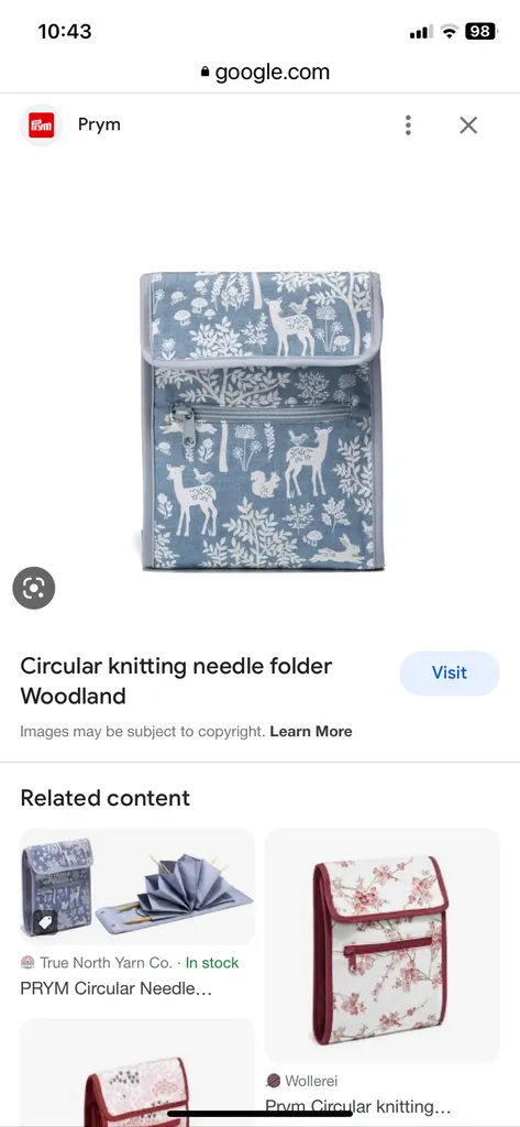 Prym Circular Needle Case BNWT photo 1