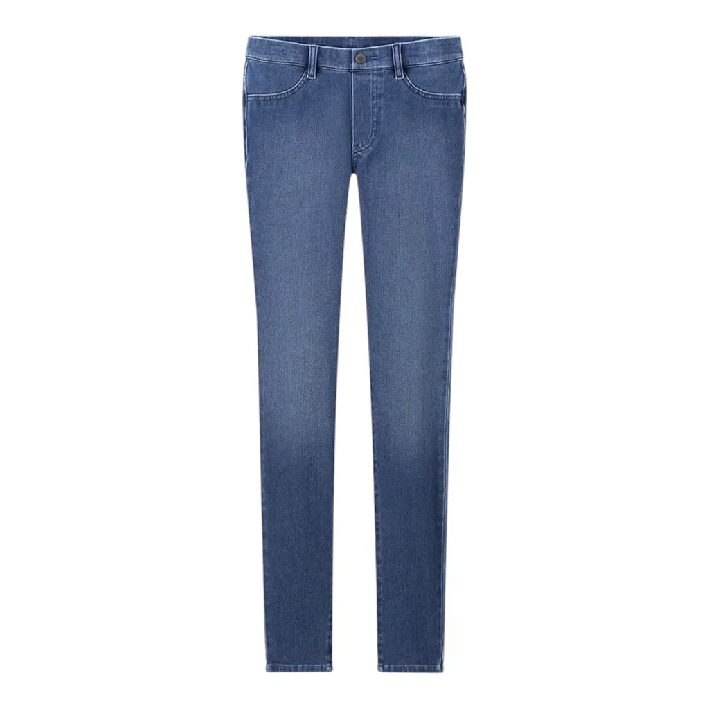 Uniqlo Blue Ultra Stretch Denim Skinny Jeggings Size 4 photo 1