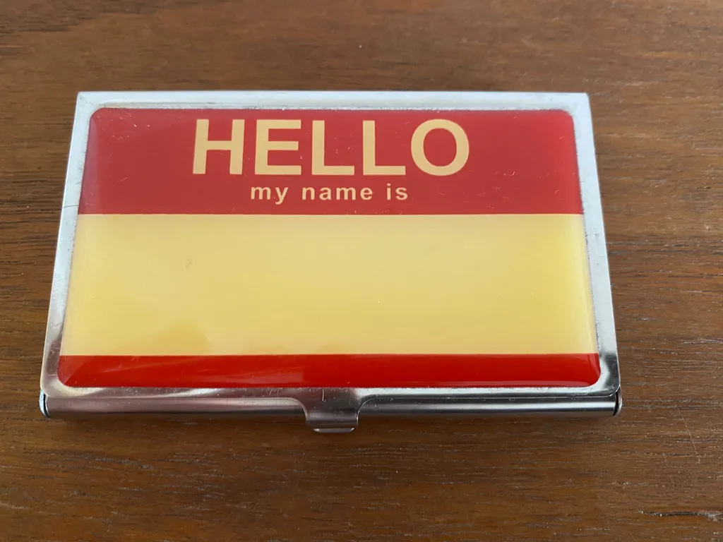 Business card holder photo 1