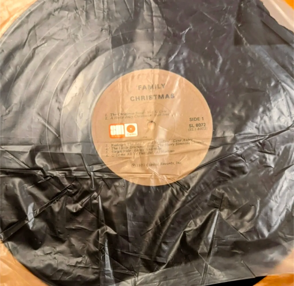 Family Christmas Vinyl Record photo 1