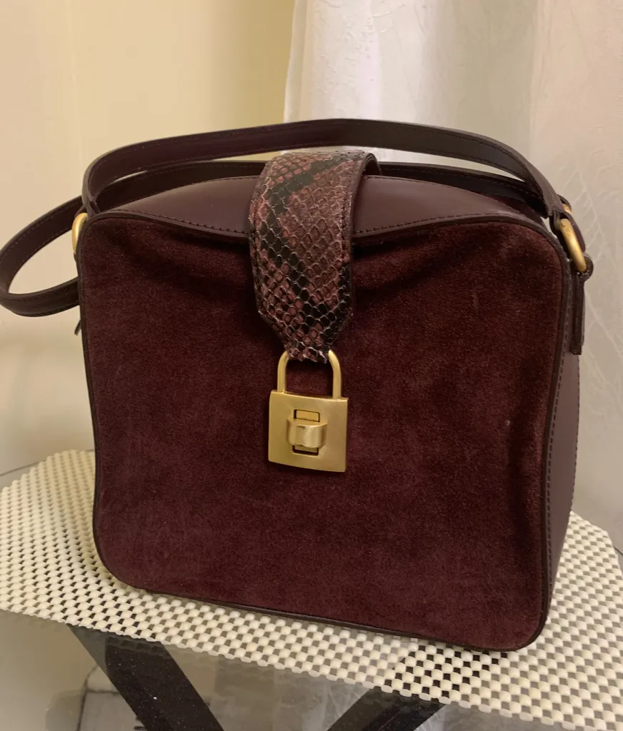 Leather hand bag photo 1