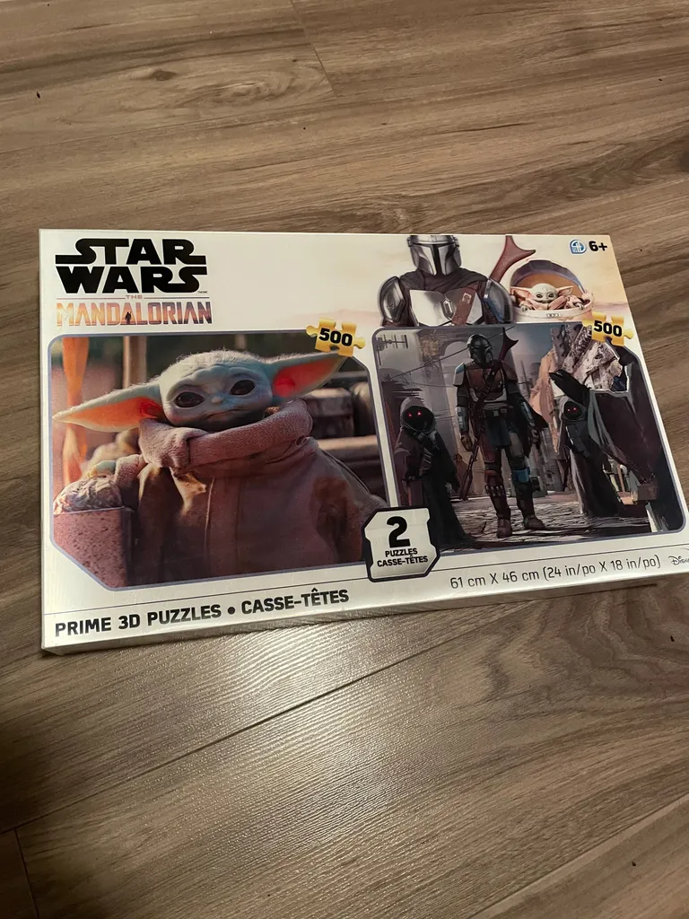 Mandalorian 500 piece 3D puzzle x2 photo 1