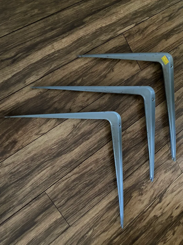 3 Gray Brackets photo 1
