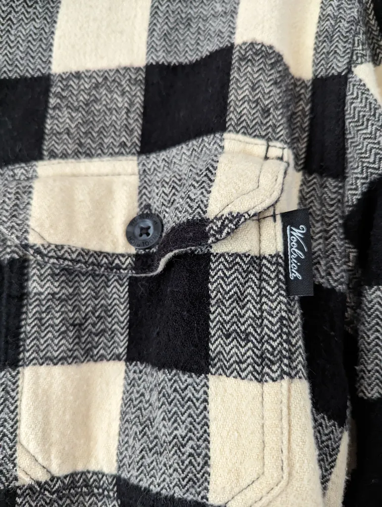 Woolrich Flannel Sweater Men's Small photo 1