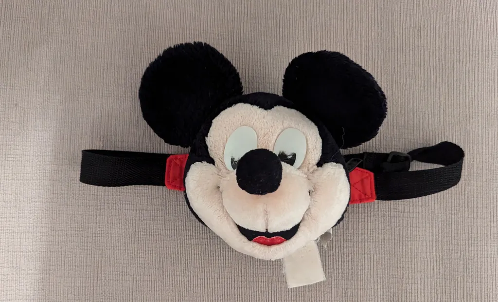 Adorable Mickey Mouse Plush Waist Bag photo 1